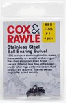 Cox & Rawle S/Steel Ball Bearing Swivel